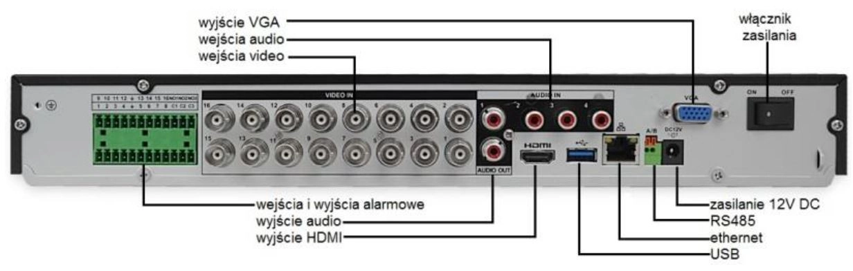 BCS-L-NVR1602-A-4KE(2) BCS Line rejestrator IP 16 kanałowy
